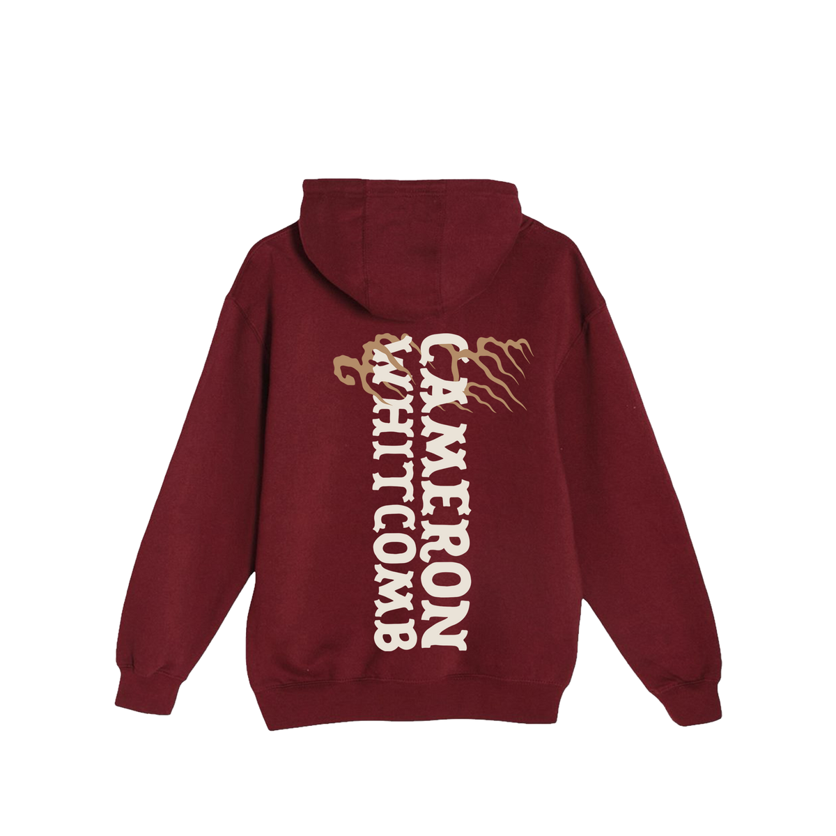 Kingdom of Fear Maroon Pullover Hoodie