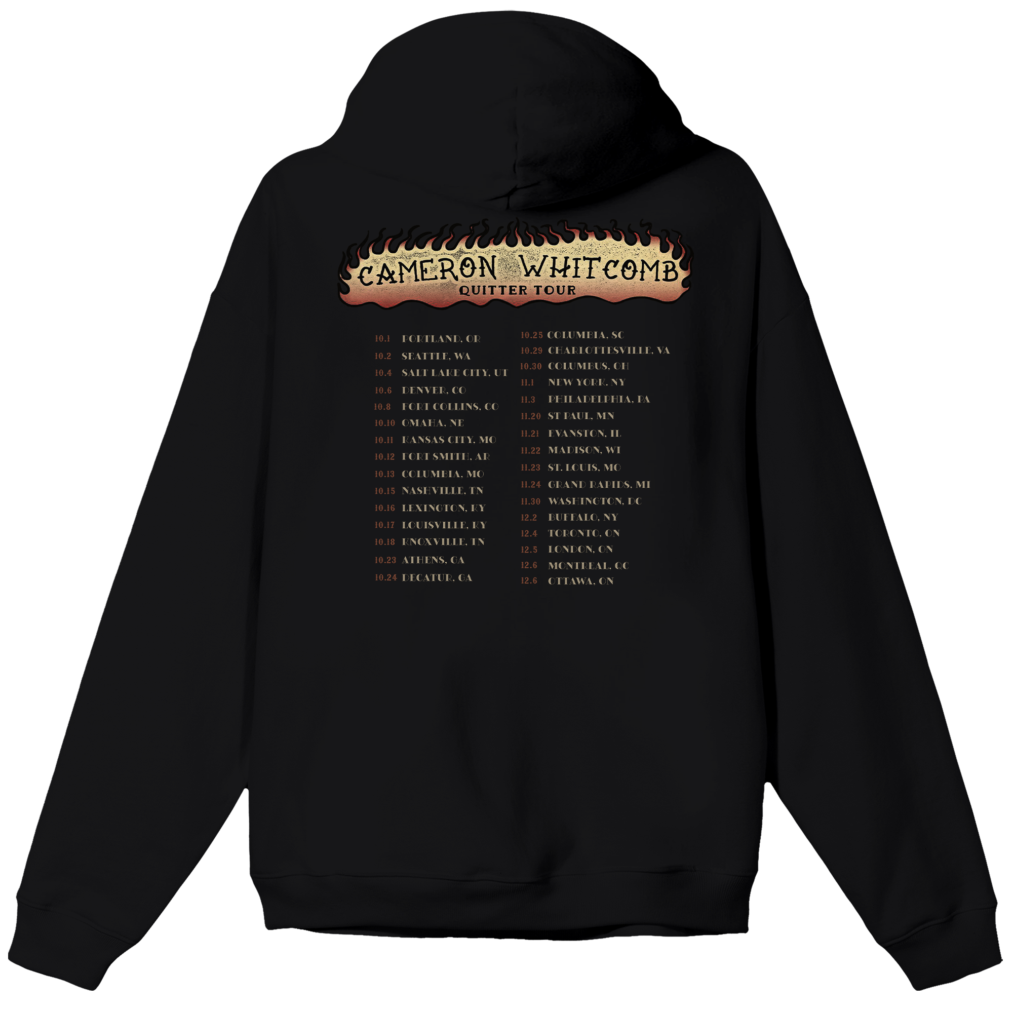 Quitter Tour Hoodie