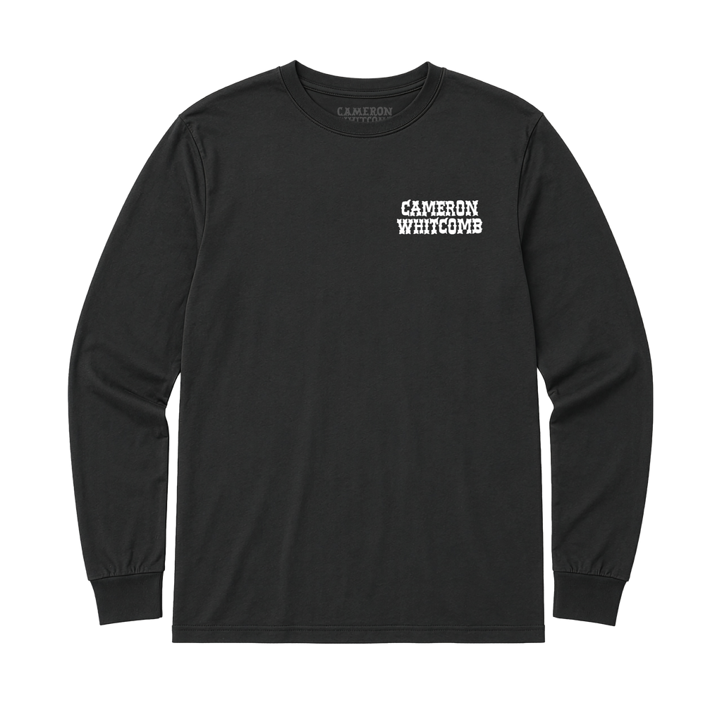 Skull and Snake Black Long Sleeve